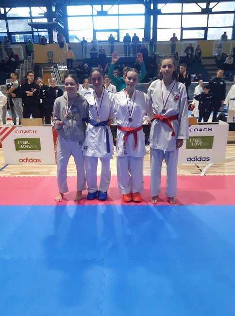 Veronika Zorzut Malinović kadetinje -54kg 3. mesto 